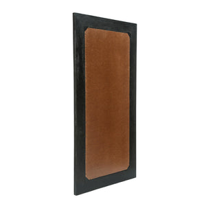 Rustic Mango Wood Full Length Standing Mirror