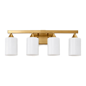 4-Light Brushed Bathroom Vanity Wall Light