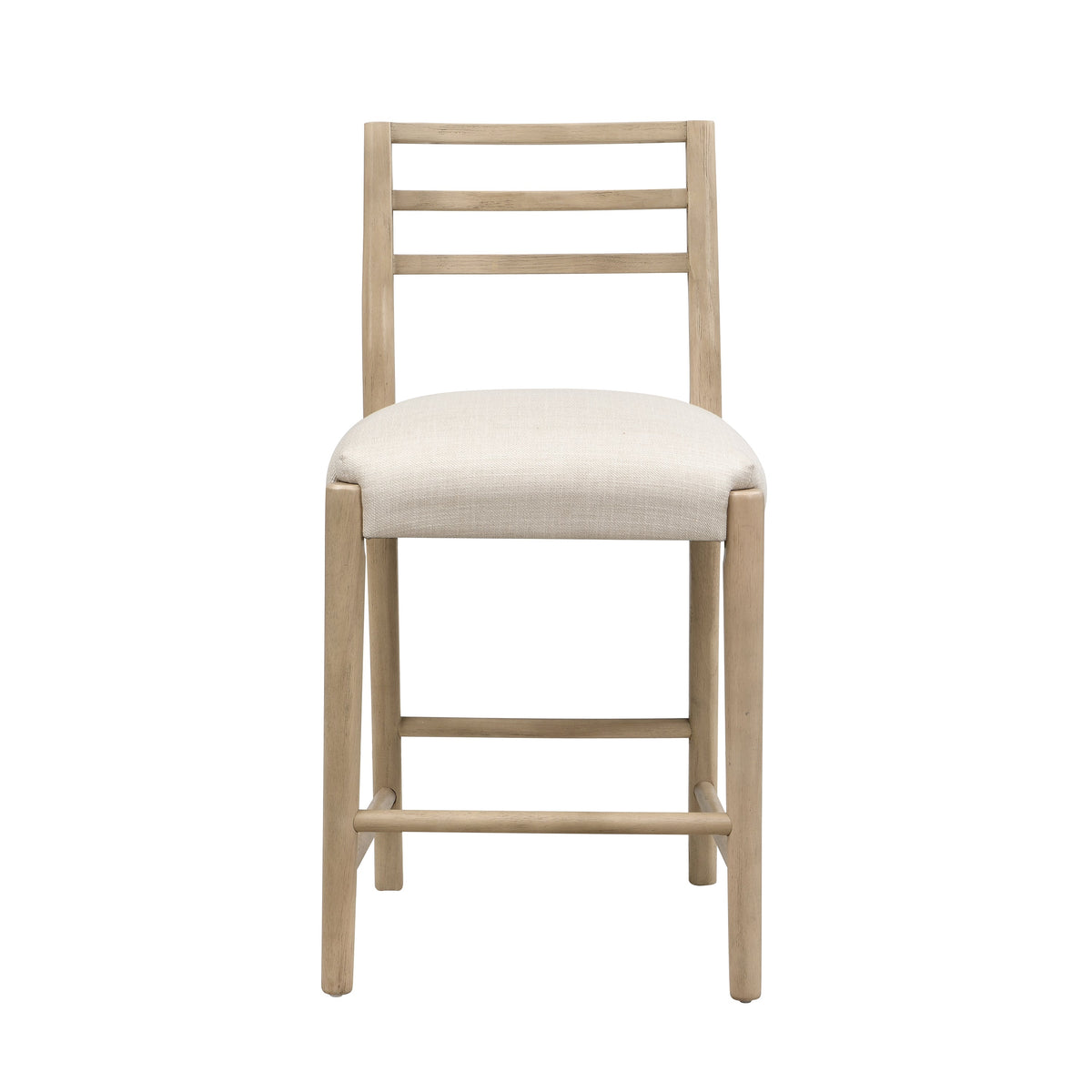 Counter Stool with Ladder Back (Set of 2)