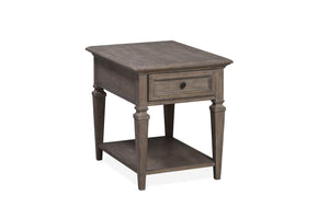 Lancaster - Rectangular End Table - Dove Tail Gray