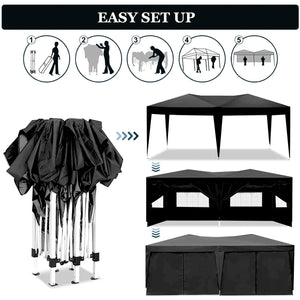10'x20' EZ Pop Up Canopy Outdoor Portable Party Folding Tent