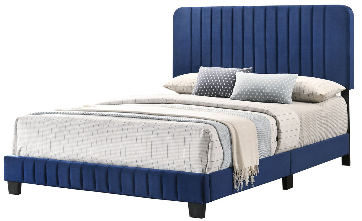 Channel Tufted Bed