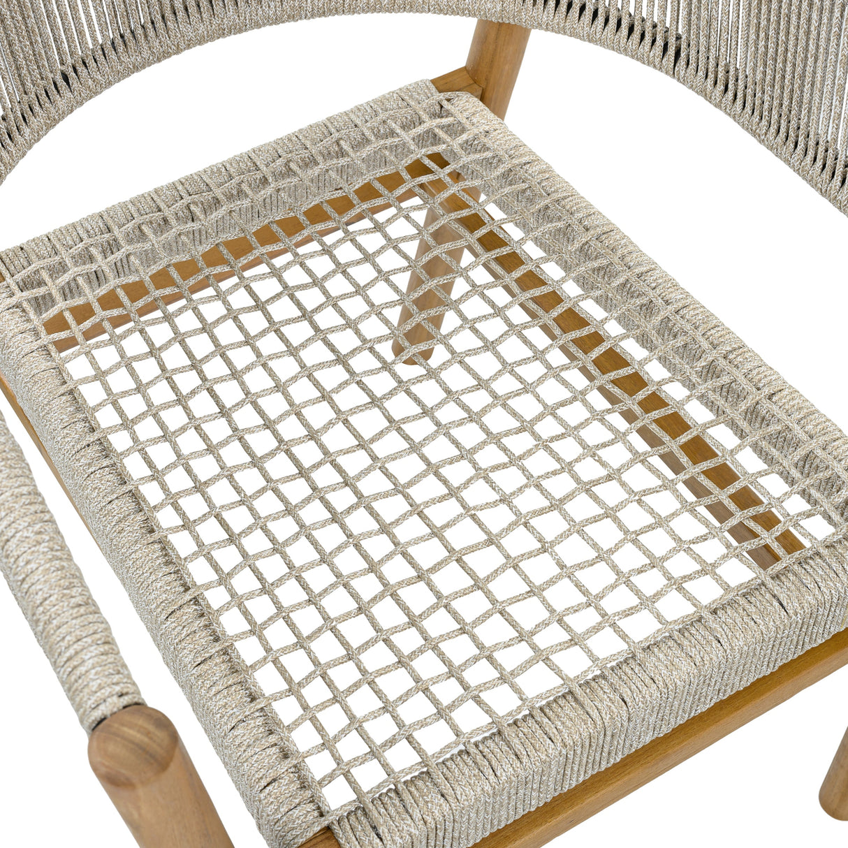 Outdoor Accent Chair Set for 2 Persons