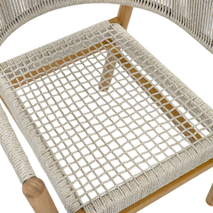 Outdoor Accent Chair Set for 2 Persons