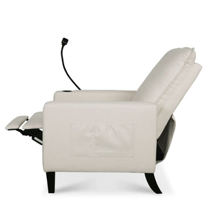 Recliner Chairs For Adults, Adjustable Recliner Sofa With Mobile Phone Holder & Cup Holder, Modern Reclining Chairs Fabric Push Back Recliner Chairs For Living Room, Bedroom