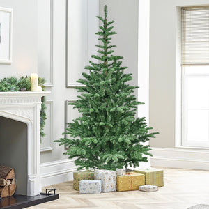 6ft Pre-Lit Christmas Tree with 300 Warm White Lights