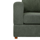 The Haven Six-Piece Modular Corduroy Sectional