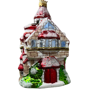 Santa Castle  Ornament