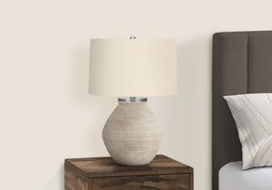 Lighting, Table Lamp, Concrete, Resin, Contemporary - Cream