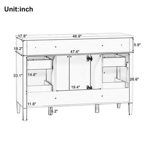 48 Inch Bathroom Vanity with Sink Top