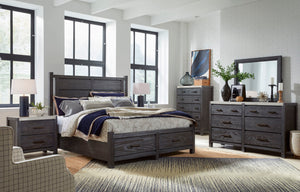 Plum Creek - Panel Storage Bed