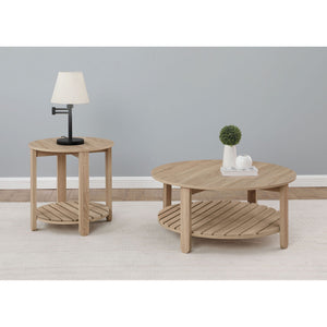 Altos - 1 Shelf Round Table