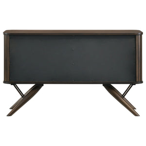 Wes - 2 Door Sideboard Buffet Storage Cabinet - Walnut