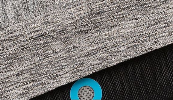 Performance Dog Bed with Ventilated Foam - Grey