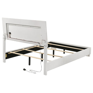 Felicity - LED Panel Bed With Built In Lighting
