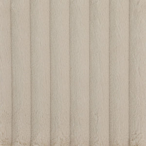 Saanich - Upholstered Curved With Plump Accent Pillows - Beige