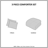 King/Cal King Fur Down Alternative Comforter Mini Set