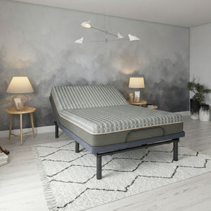 Copper Lux Hybrid - 12" Mattress With Copper Infused Contouring Memory Comfort Layer And Supportive Coil System