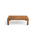 Acacia Wood Outdoor Sofa Set for 4 with Cushions and Coffee Table