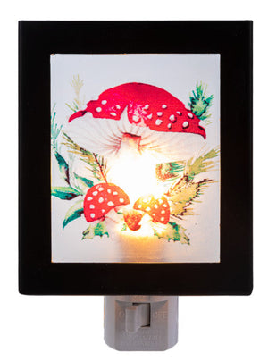 Enchanted Glass Mushroom Nightlight
