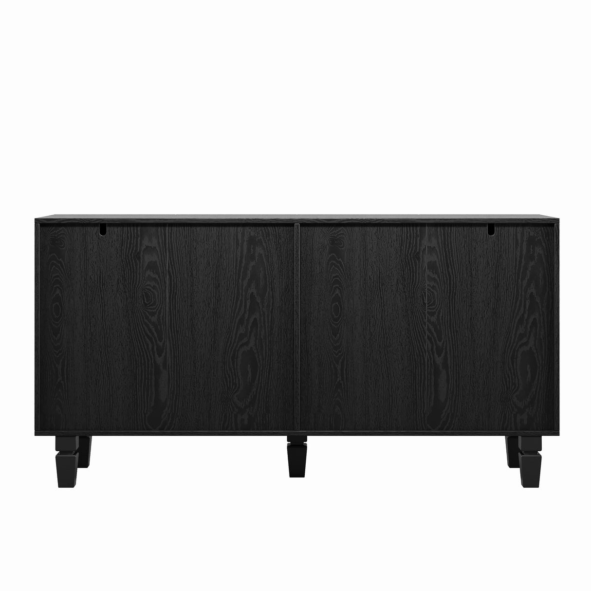 59'' Modern Buffet Sideboard with 4 Sunburst Doors