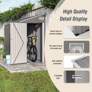 Campcraft Optional Two-Color Storage Shed