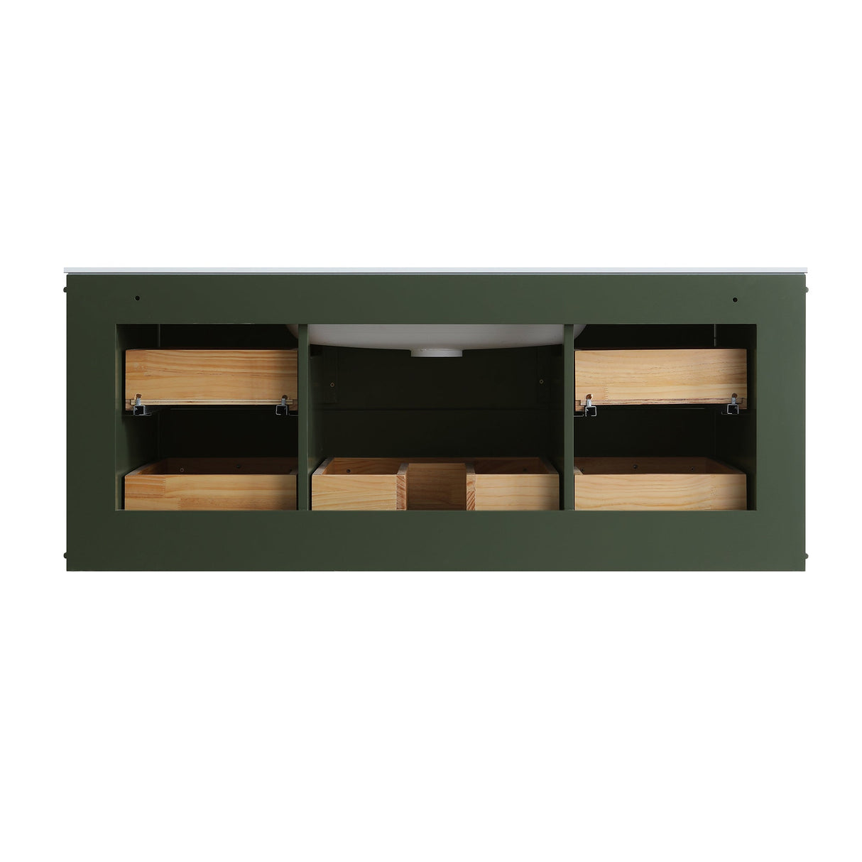 48" Wall Mounted & Floating Single Bathroom Vanity