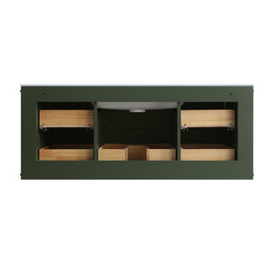 48" Wall Mounted & Floating Single Bathroom Vanity