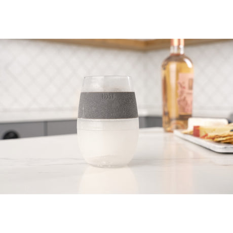 Wine-freeze™-in-gray-(set-of-2)-by-host®-Wine-Glasses