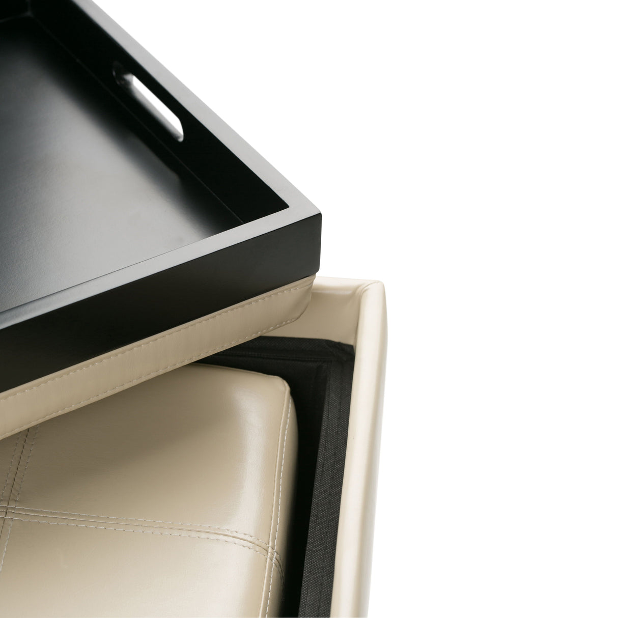 Avalon - 5 Piece Storage Ottoman, Contemporary