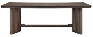 Kavanaugh - Trestle Dining Table - Weathered Kona Brown