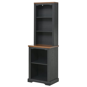 ON-TREND Two-Piece Elegant Freestanding Tall Cabinet