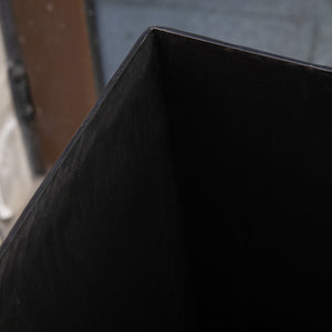 Outsunny Set of 3 Tall Planters with Drainage Hole, Gray