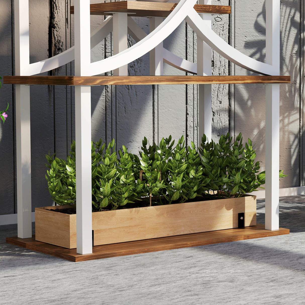 Outsunny 8 Tier Plant Stand Indoor