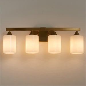 4-Light Brushed Bathroom Vanity Wall Light