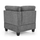 Caroline U Shaped Modular Sectional Sofa