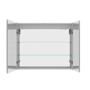 Bathroom Medicine Cabinet With Lights, LED Medicine Cabinet With Mirror, Lighted Medicine Cabinet With Defogger