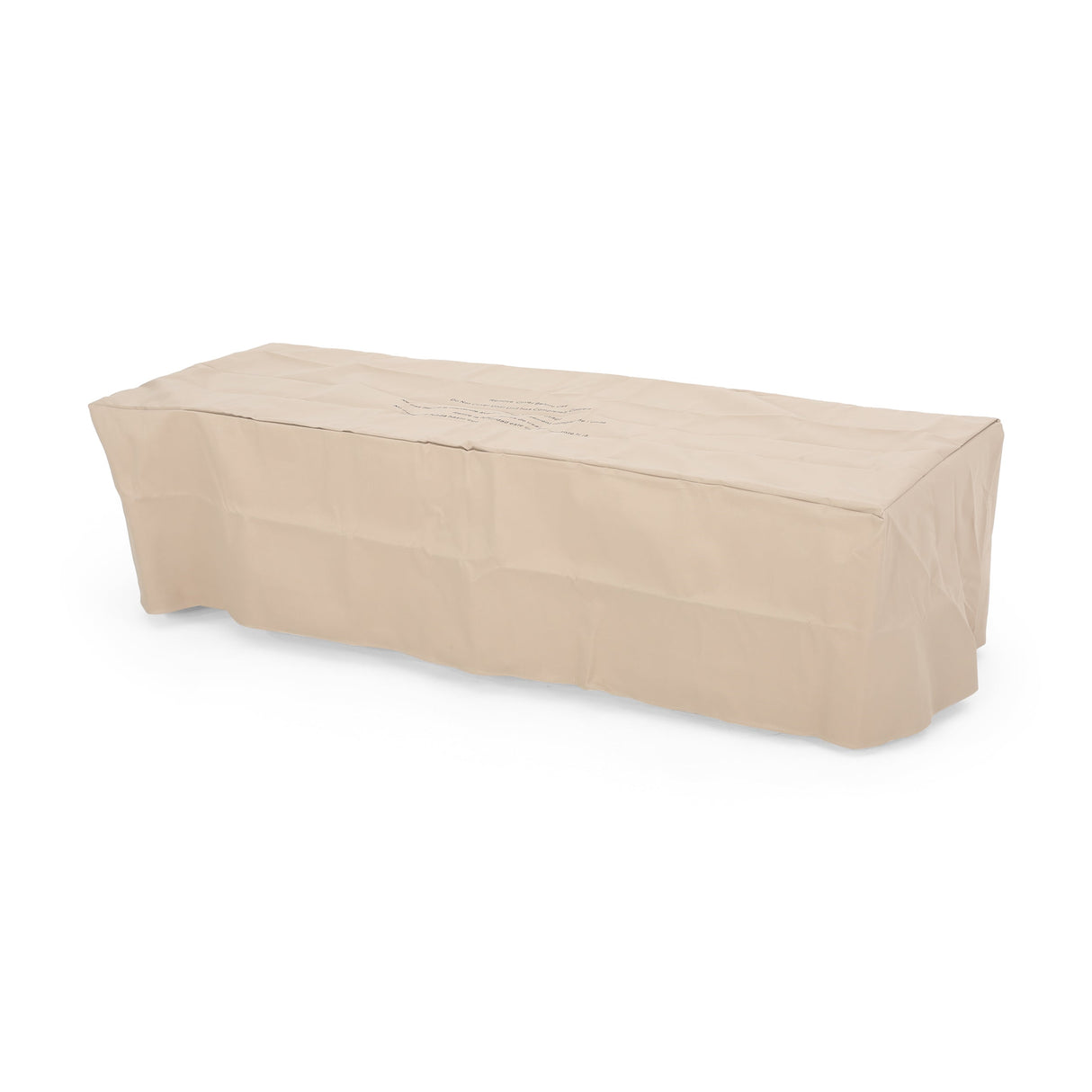 56" Rectangle MGO Fire Pit - 50,000 BTU