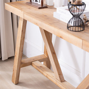 A-Frame Console Table - Natural