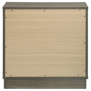 Edmondson - 2 Drawer Nightstand - Gray