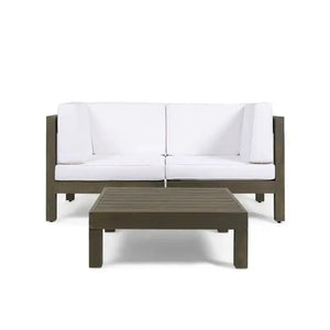 Oana - 3 Piece Love Seat Set With Coffee Table