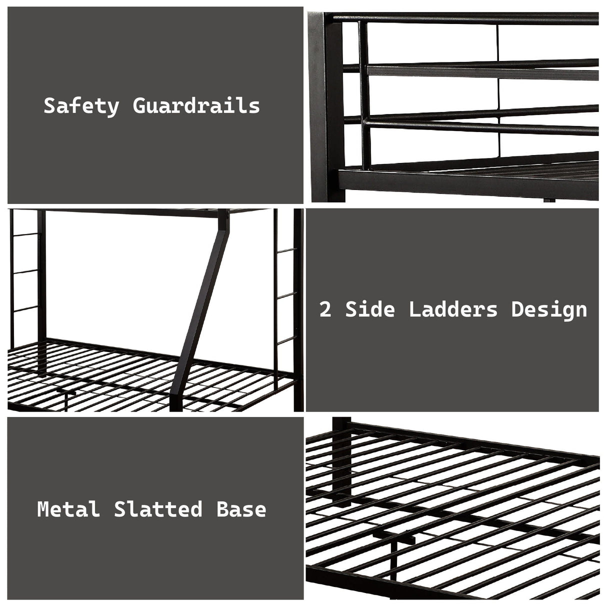 Limbra Spacious Design Double Bunk Bed