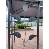 Gazebo tent with double roof & mosquito net