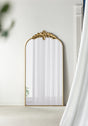 66'-x-36'-Full-Length-Mirror,-Arched-Mirror-Hanging-or-Leaning-Against-Wall,-Large-Gold-Mirror-for-Living-Room-Mirrors