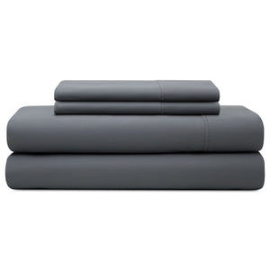 Brookside 600TC Cotton Rich Full Sheet Set in Slate