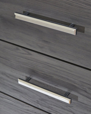 Lodanna - Five Drawer Chest - Gray