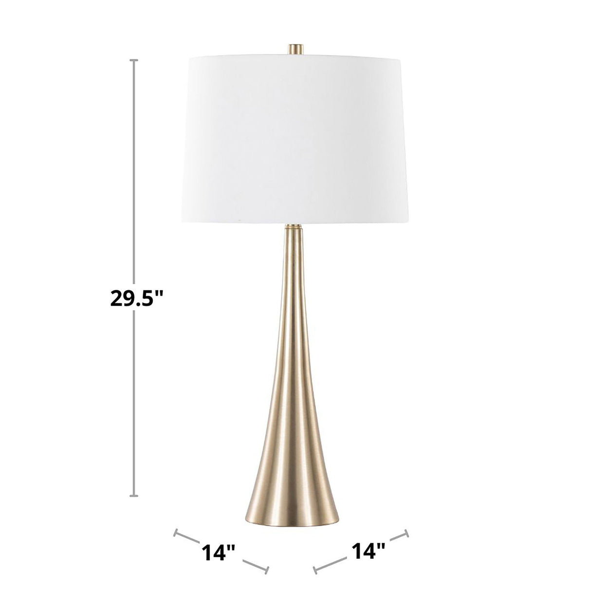 Diana - Contemporary Table Lamp (Set of 2)