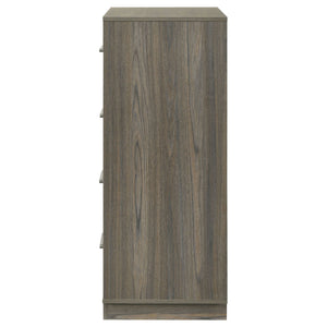 Fenwick 4-drawer Chest of Drawers Grey Oak