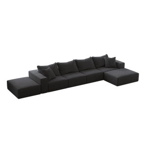 Oversized Sponge Cloud Sofa - Modern Sectional Couch Set