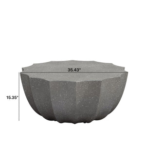 Modern Round Coffee Table For Indoor / Outdoor